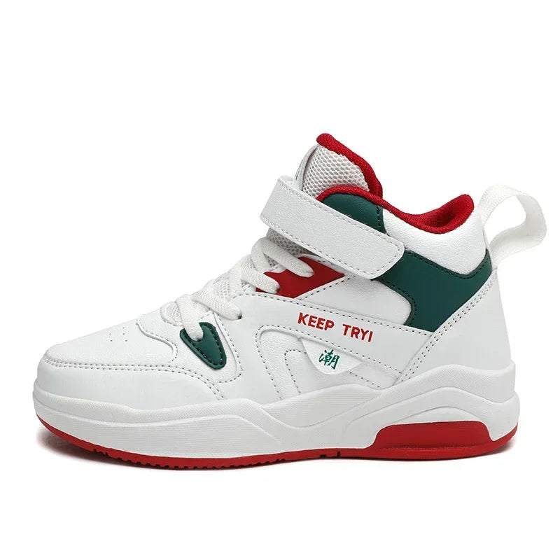 2025 Autumn Children Sneaker Boys Shoes Girls High Top Skateboard Shoes Kids Walking Sports Tennis Shoes for Boy  kids shoes