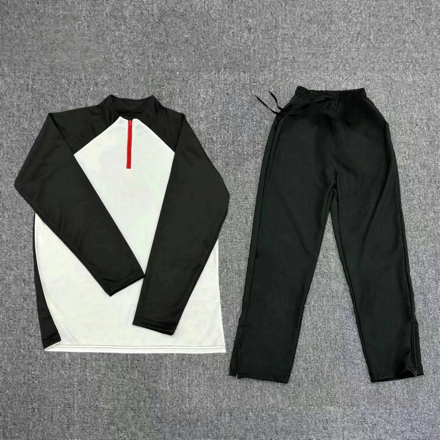 Men's Running Quick Dry Long Sleeve Sports T-Shirt Fitness Top Cycling Set Casual Polyester Fabric Four Seasons Suitable