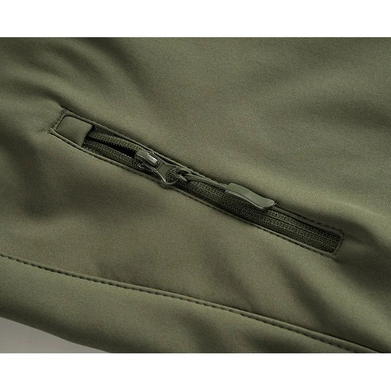 Men's Sets Jackets Winter Pants Water Resistant Coats Fleece Lined Hooded Snowboard Softshell Tactical Pants with Multi-Pockets