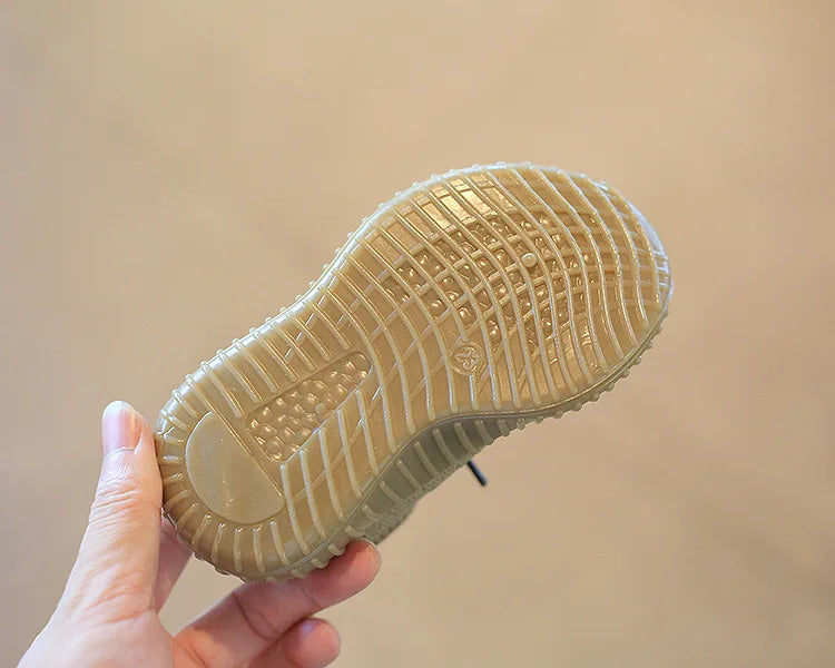 Children's Fashion Sneakers Student Casual Sports Shoes Boys Girls All-match Breathable Non-slip Running Shoes Kids Footwears