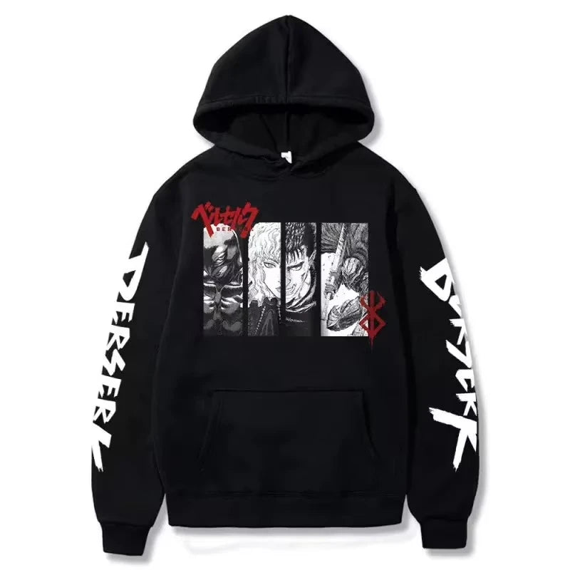 Hooded Sweatshirt with Rope Role-playing Pullover Adult Men and Women's Long Sleeved Hoodie Fleece Warm Outdoor Outfit Fan Gifts