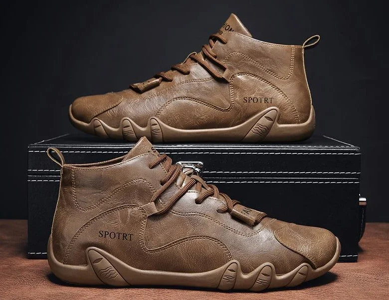 Moccasin Soft Leather Shoes For Men Flat Man Casual Shoe Fashion 2025 Cheap Clearance Korean Style Classic Original Slip-on Pu