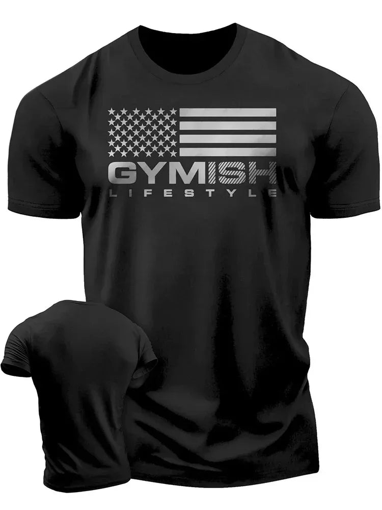 New 3D Printed Recover Fully Workout T-Shirt Funny Gym T-Shirt High Quality Men's Short Sleeves Muscle Man Tough Guy T