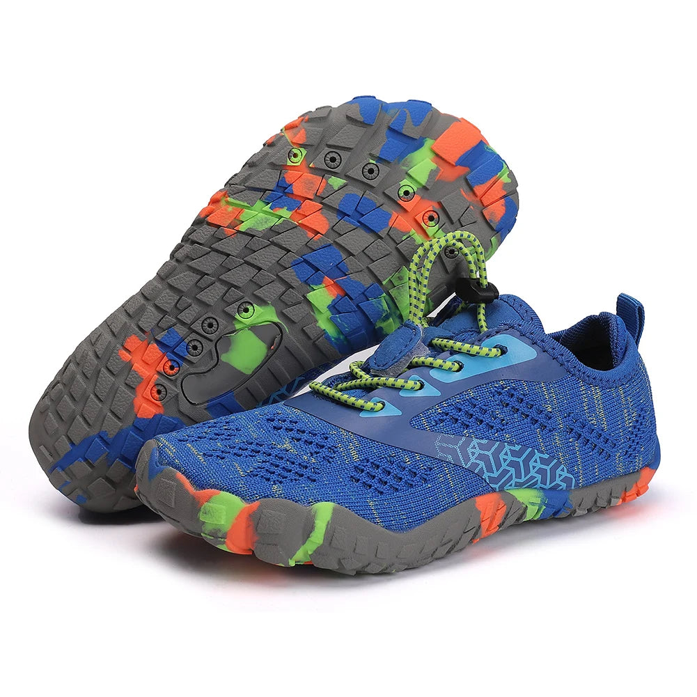Kids Water Shoes Children Barefoot Shoes Comfortable Soft Sports Shoes Breathable Lightweight Aqua Shoes for Outdoor Beach
