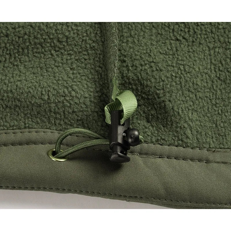 Men's Sets Jackets Winter Pants Water Resistant Coats Fleece Lined Hooded Snowboard Softshell Tactical Pants with Multi-Pockets