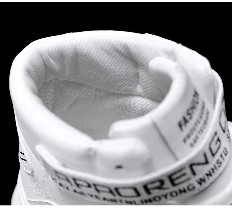 Trendy Men's Short Boots Autumn Winter Fashionable Lightweight Comfortable Anti Slip Flat Shoes Basketball Sports Casual Shoes