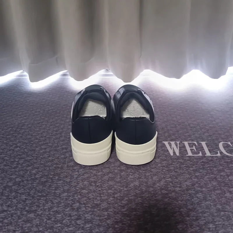 Men's Shoes Luxury Artificial Leather Casual Designer Fashion Outdoor Trekking Moccasins Loafers Sneakers For Men Trends 2025