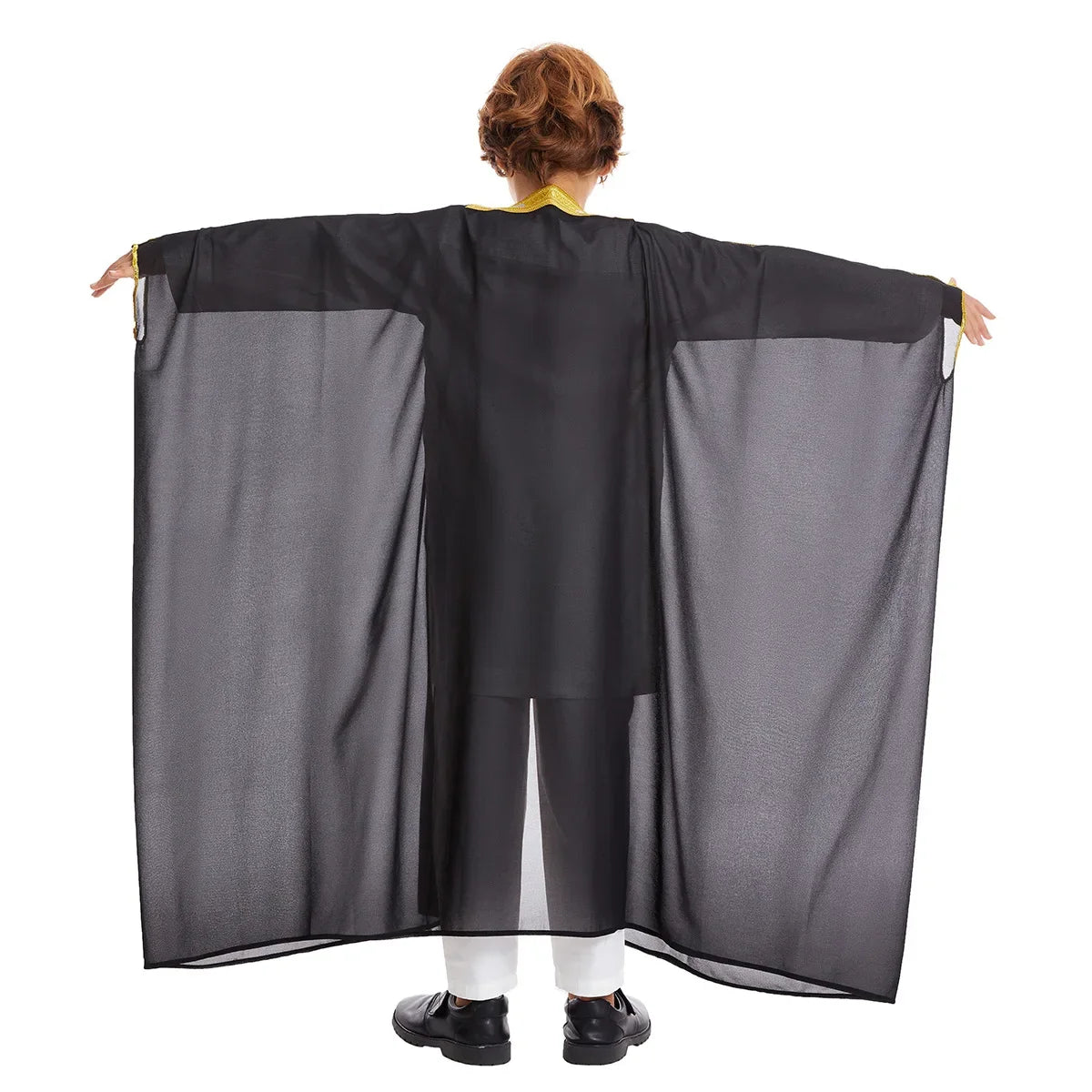 Eid Kids Boys Robe Muslim Dress Children Open Abaya Prayer Kaftan Ramadan Morocco Jubba Modest Islamic Dubai Saudi Abaya Thobe