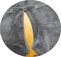 Jeans Open Pants Men's Fall/Winter Fleece-Lined Thick Loose Ankle Banded Working Pants Harem Casual Pants