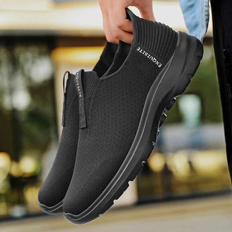 2025 Men's Walking Shoes Summer Fashion Casual Sneakers Outdoor Breathable Slip-on Comfortable Mans Shoes Zapatos Para Hombres