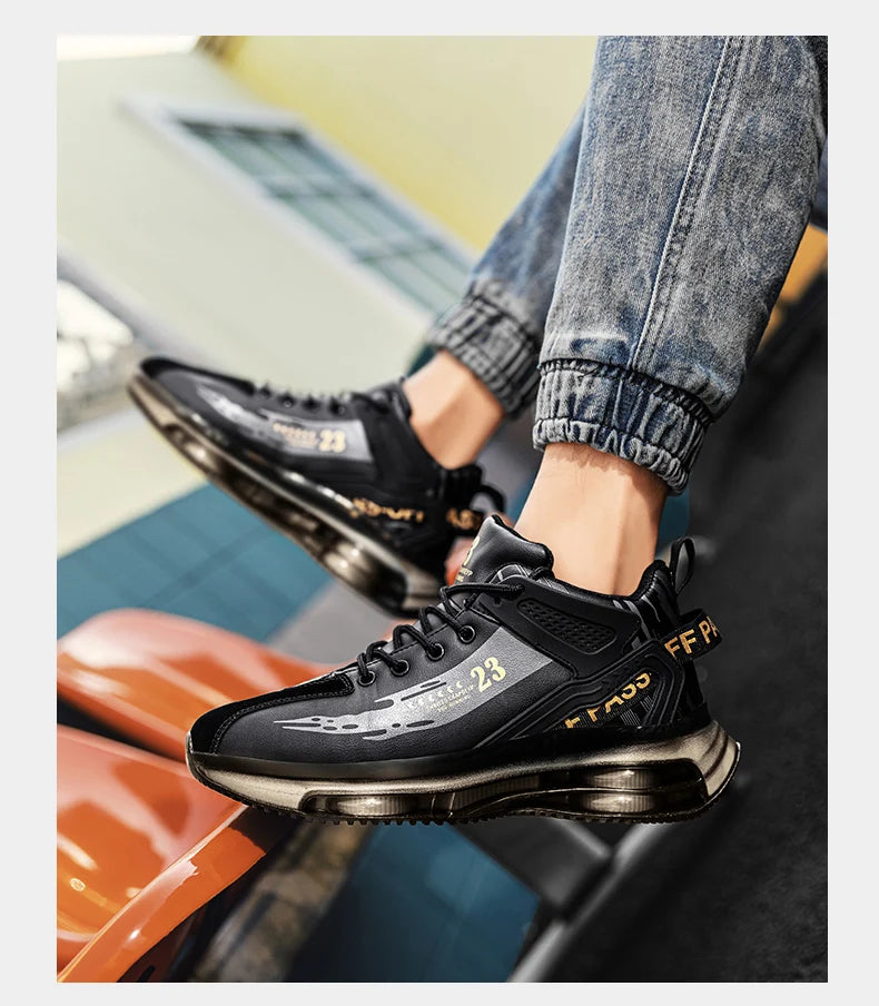 2025 Men Sneaker Shoes Casual Sports Basketball Shoes for Men High Top Male Running Shoe Walking Style Shoes Fashion Footwear