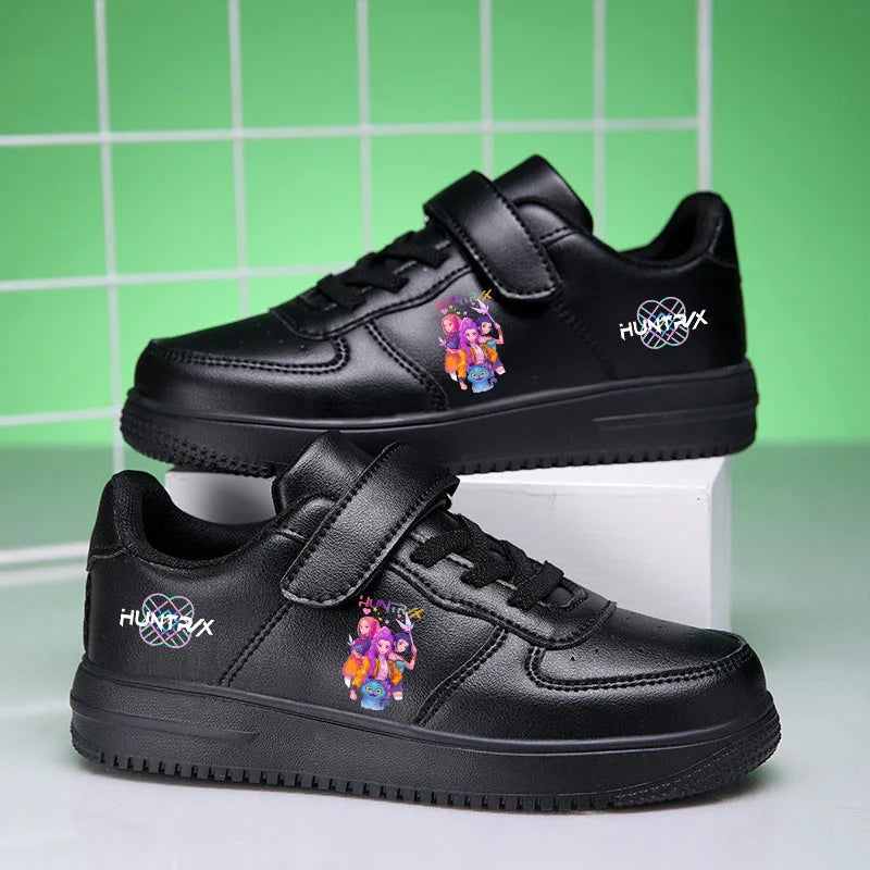 KPop Demon Hunters Children's Sneakers For Girls Running Tennis Student Casual Shoes Comfortable Kids Shoes Gift Size 28-40