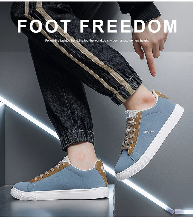 2025 New Shoes for Men Light Comfortable Male Sneakers Fashion Men's Casual Shoes Breathable Men's Flats Zapatos Para Hombre
