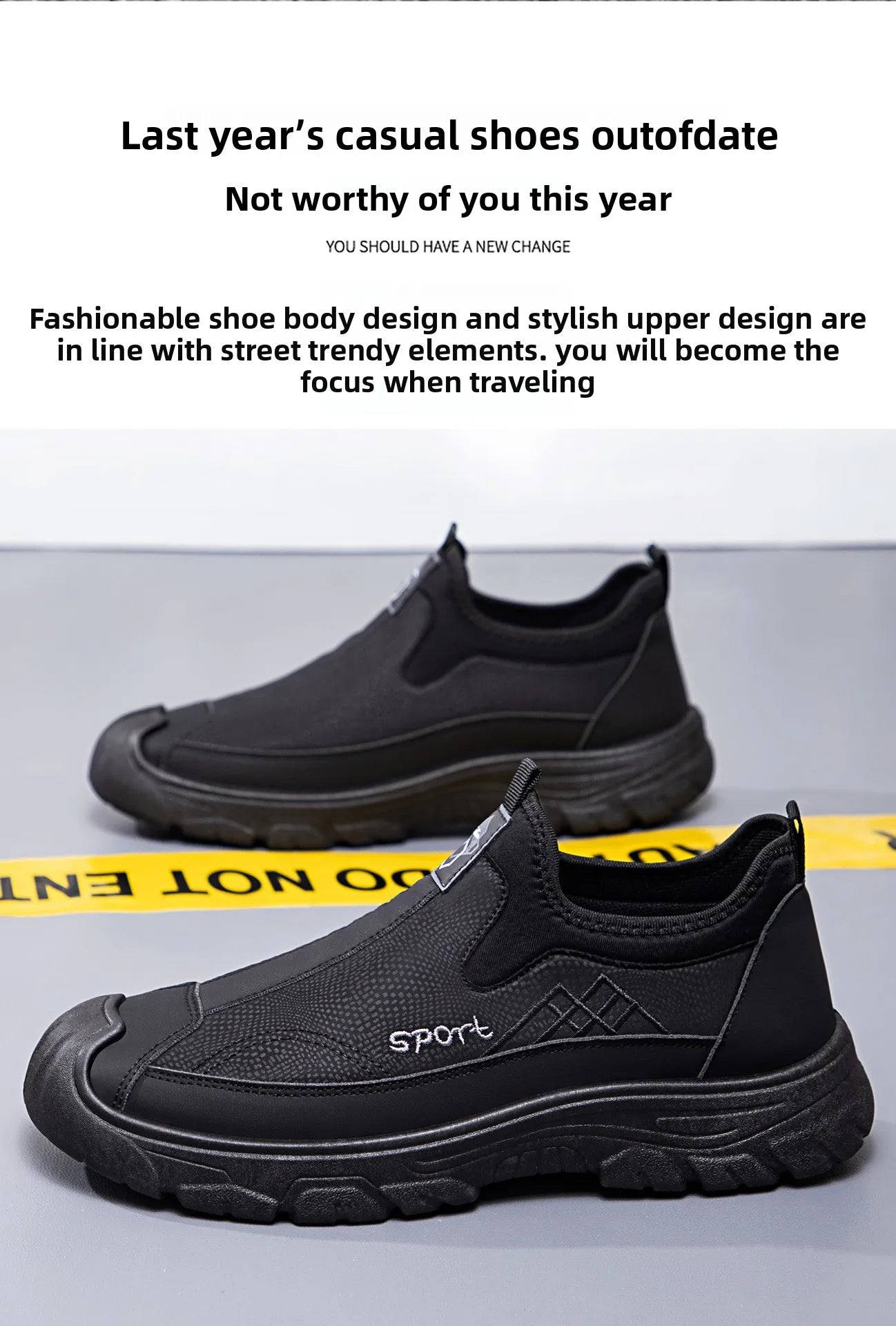2025 New Men's Shoes Fashion Autumn Sports Shoes Anti slip Versatile Leisure Outdoor Hiking Men's Shoes