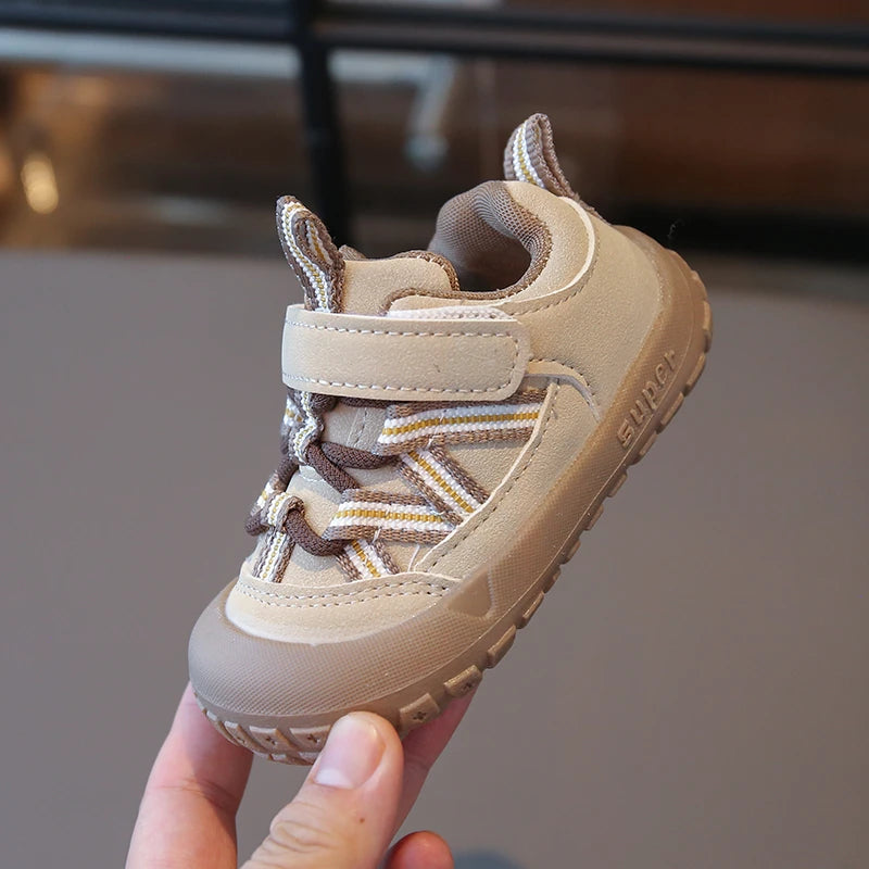 Baby Girls Casual Shoes Outdoor Children Sneakers Non-slip Soft Sole Toddler Kids Shoes Autumn Winter Comfortable Infant Shoes