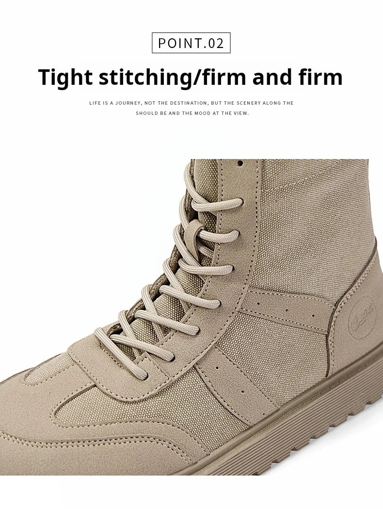 Boots Winter Mens Shoes Casual Cowboy Tactical Motorcycle Chelsea Ankle Work Leather Outdoor Designer Luxury Hiking