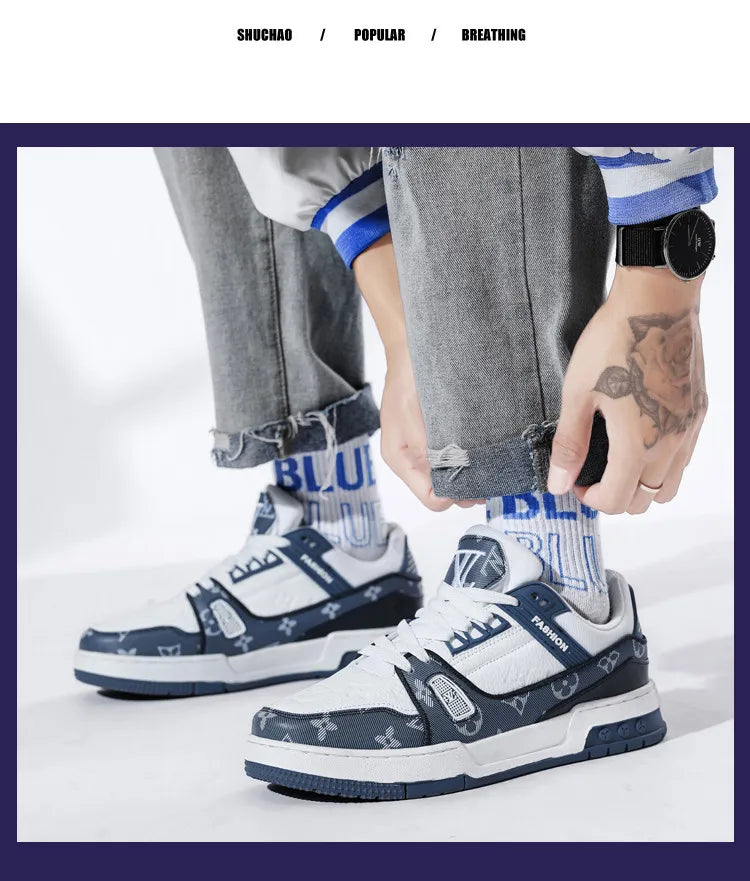 Classic High Quality Men Skateboard Shoes Low Cut Platform Men's Original Brands Sneakers Casual Luxury Designer Sneaker For Man