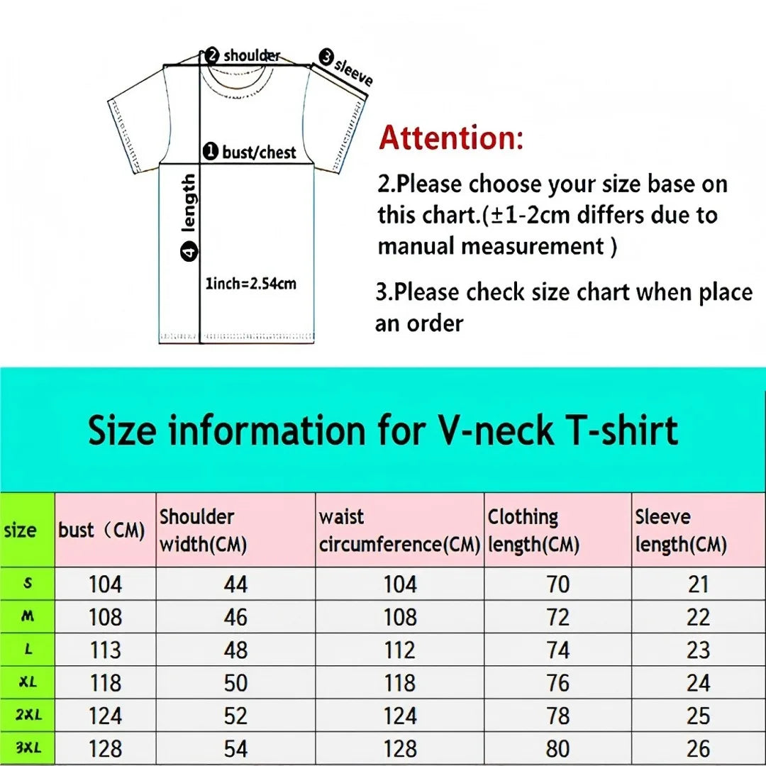 2025 Summer New Men's T-shirt Casual sporty breathable and lightweight V-neck men's T-shirt