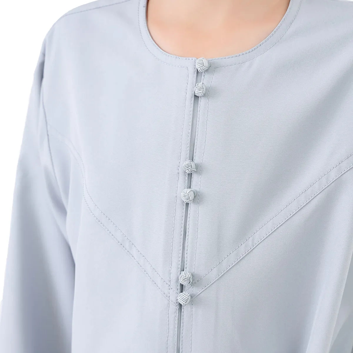 Eid Boys Muslim Clothing Saudi Arab Robe Kids Abaya Kaftan Prayer Islam Clothing Child Abaya Dress Ramadan Jubba Thobe Djellaba