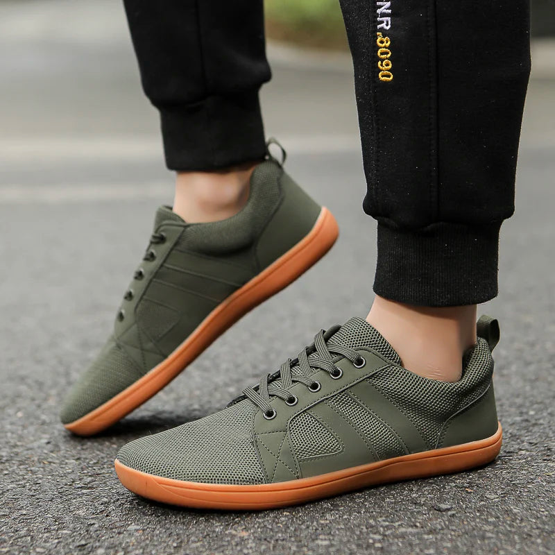 Wide-toed Shoes Men's Fashion Simple Casual Sports Shoes Barefoot Shoes Women's Jogging Shoes Walking Shoes