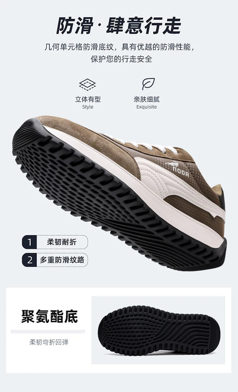 2025 New Men's Casual Shoes – Loafer-Style Sneakers, Breathable & Shock-Absorbing, Durable & Non-Slip, Lightweight Comfort, Fash