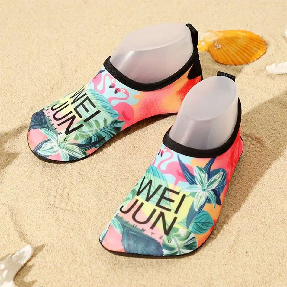 Kids Shoes Baby Outdoor Barefoot Beach Shoes Boys Girls Swim Quick-Dry Slip on Flats Children Water Sport Socks Slipper