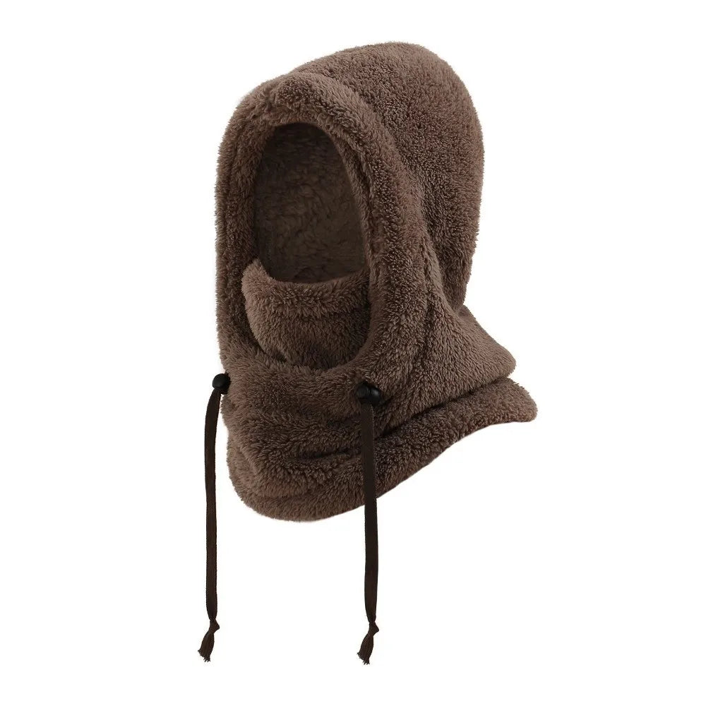 Unisex Plush Balaclava Hats Windproof Warm Ear Protection Cap Children's Hats