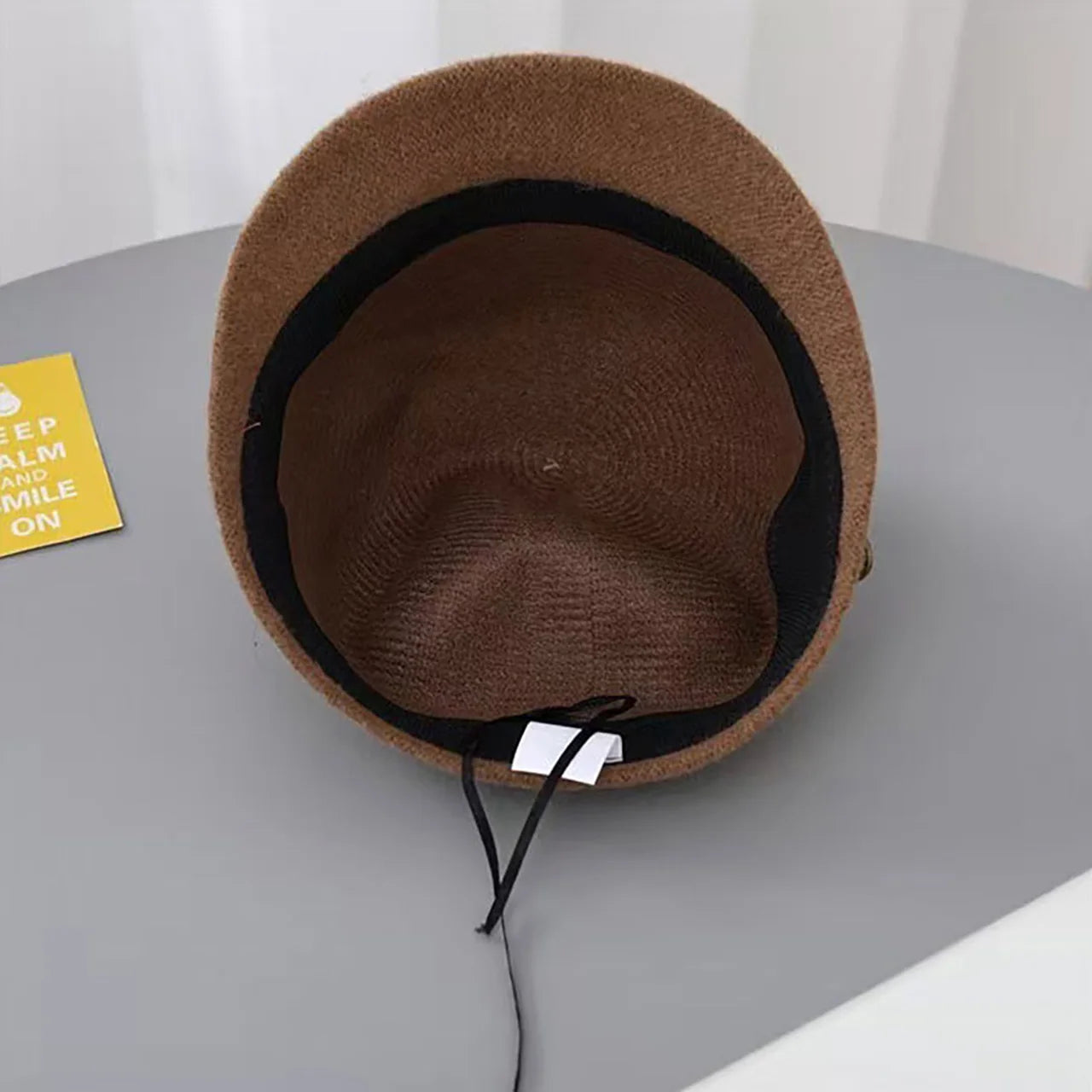 Winter Warm Baby Equestrian Hat Vintage Baby Boy Girl Wool Caps Cute Toddler Short Brim Duck Tongue Cap