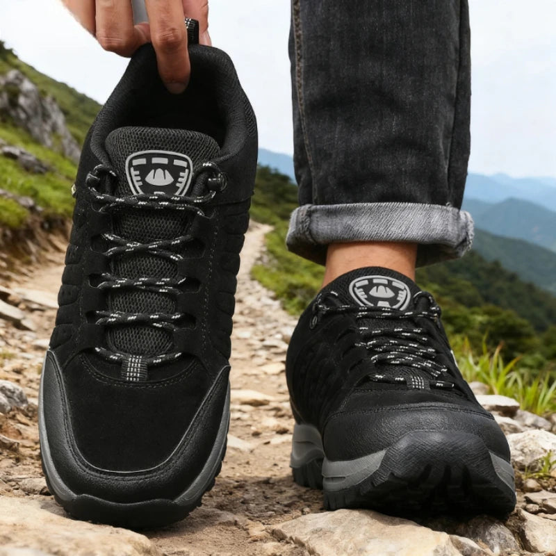 Outdoor Hiking Shoes for Men Classic Fashion High-quality Anti Slip Sneakers Comfort Breath Travel Footwear Autumn Men's Shoes