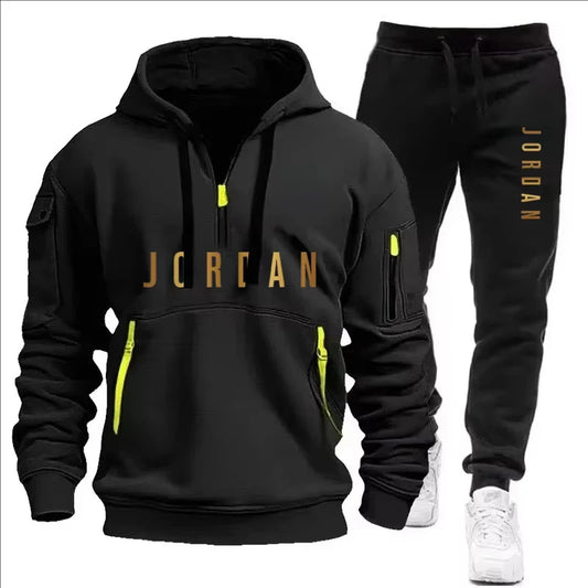 Men's Hoodie Set 2025 Autumn Casual Sportswear Hoodie And Sweatpants Comfortable Streetwear Tracksuit for Men