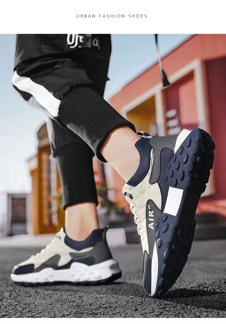 Men Shoes Platform Male Sneakers 2024 New Vulcanized Shoes for Men Casual Running Shoes Large Size 45 46 Hot Sapatos Masculinos