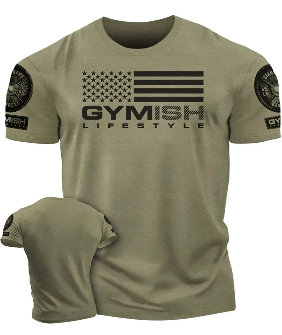 The 3D printed men's T-shirt for the summer of 2025 is a bestseller for sports fitness exercise casual fashion and lightness