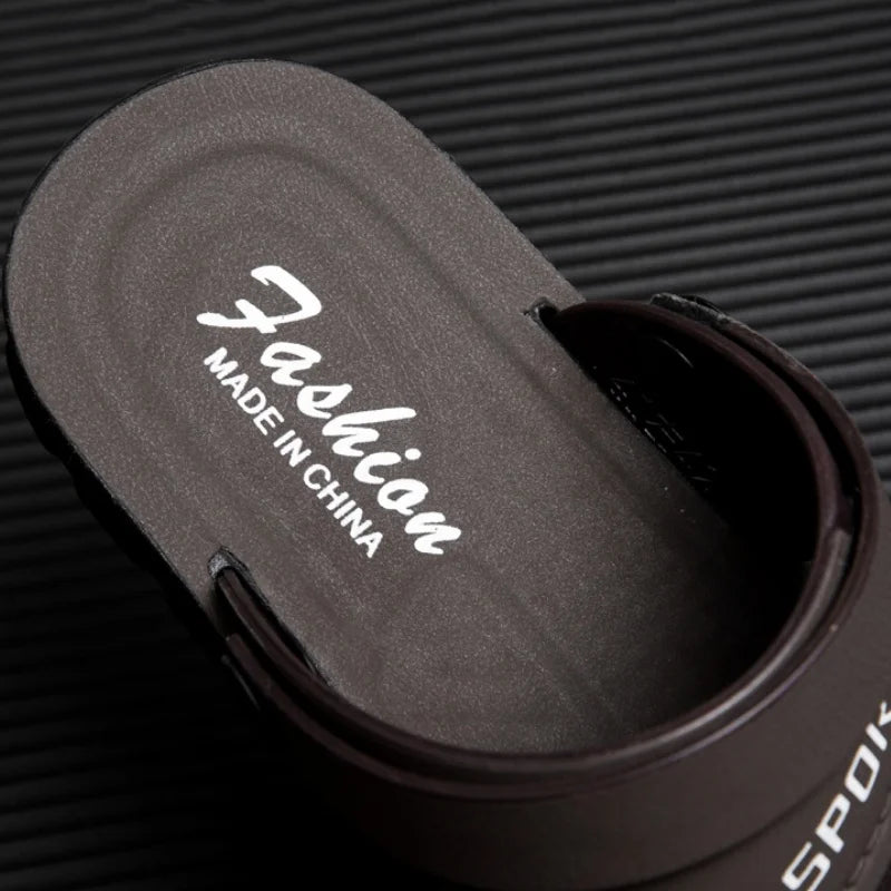 Classics Men's Sandals Summer Anti Slip Casual Beach Slippers Comfort Soft Soled Home Slides Lightweight Clogs Shoes Flat Shoes