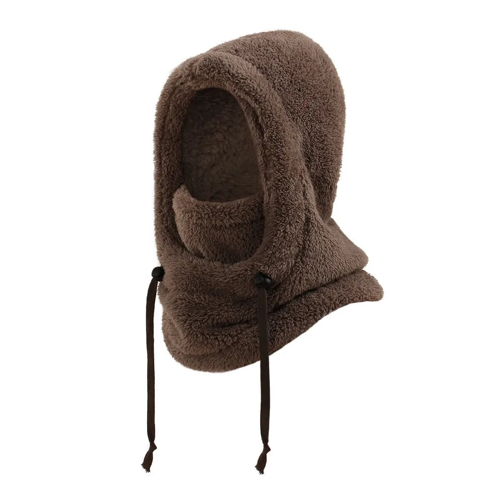 Unisex Plush Balaclava Hats Windproof Warm Ear Protection Cap Children's Hats