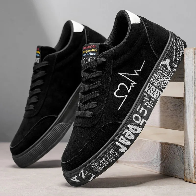 High-quality Fashion Shoes for Men Casual Flat Comfortable Men's Shoes Light Breathable Outdoor Walking Shoes Zapatillas Hombre