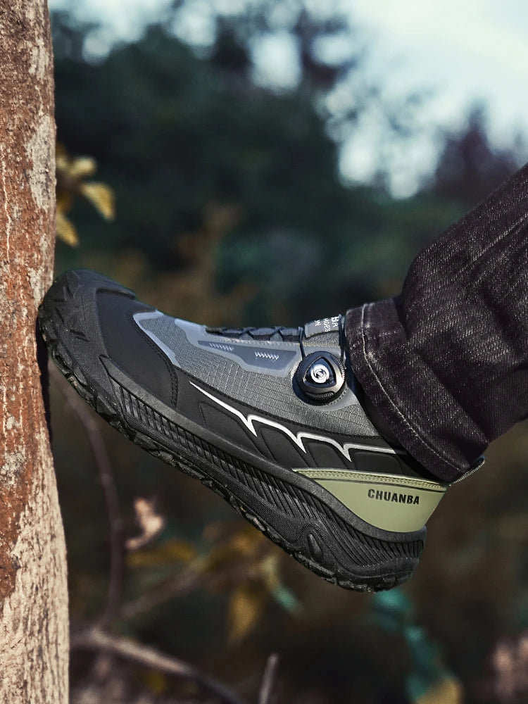 2025 new men's shoes work sports shoes fashionable casual shoes comfortable multi-functional low top shoes outdoor hiking shoes