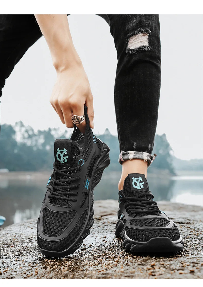 Casual Sneaker Men's Sandals Shoes for Men Soft and Comfortable Non-Slip Thick Bottom Wear-resistant Ventilate Flat Sandals