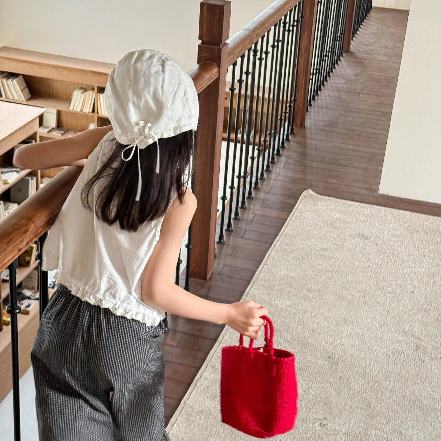 2025 Summer New Girls Sleeveless Lace Shirts Children Cotton Vest Baby Girls Blouse Solid Loose Princess Tops Kids Clothes