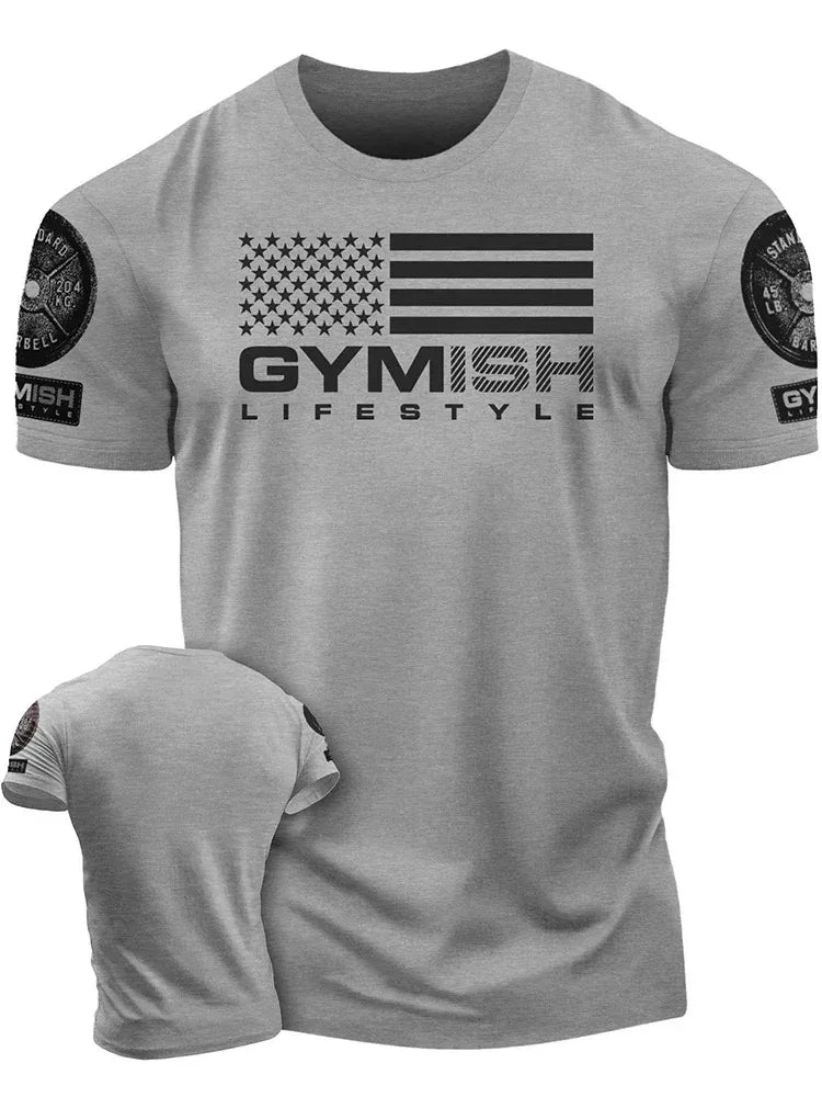 New 3D Printed Recover Fully Workout T-Shirt Funny Gym T-Shirt High Quality Men's Short Sleeves Muscle Man Tough Guy T