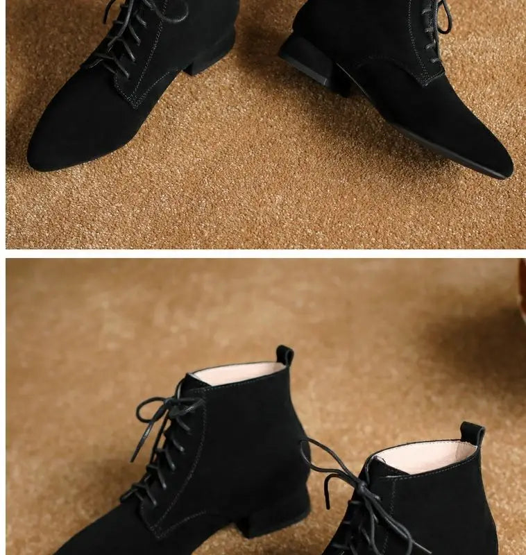 Super High Heel Boots High Heel Shoes Thick Heel Short Boots Autumn Winter 2025New Waterproof Platform Single Boot Women Boots