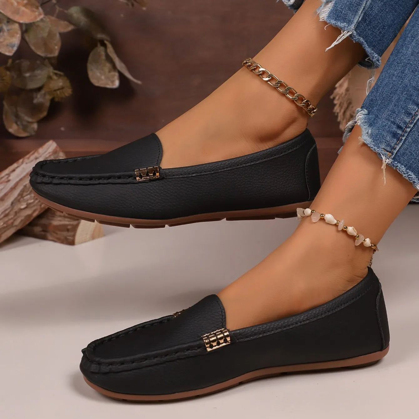 Women Loafers 2025 New Lightweight Shoes for Women Comfortable Casual Sneakers Slip on Ballet Flat Shoes Women Zapatos De Mujer