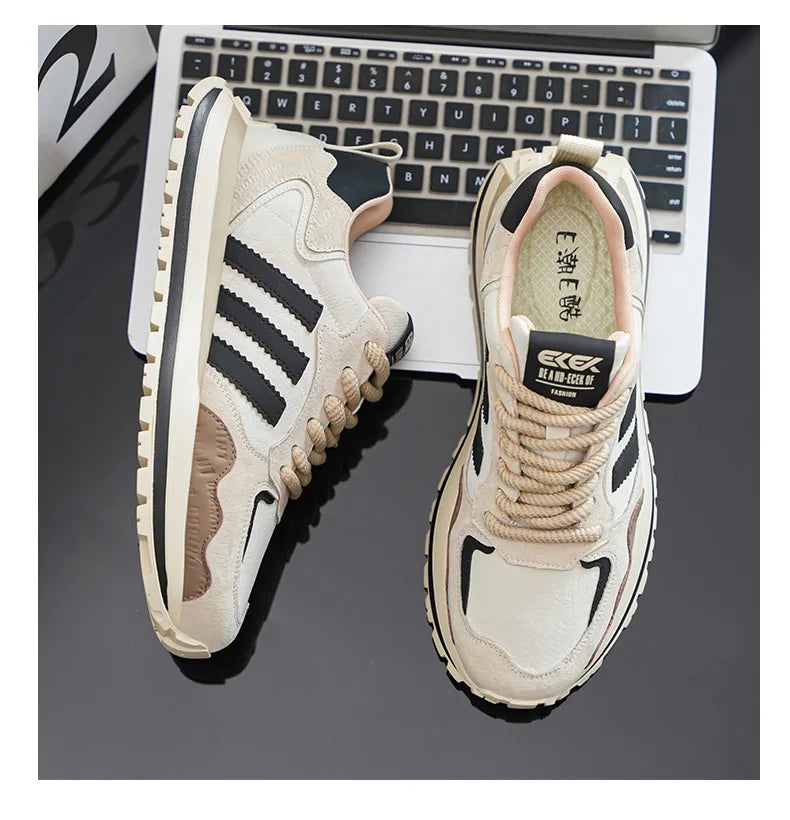 Men's Casual Shoes Men's Trendy Sneakers 2025 New Fashionable and Lightweight Mens Shoes, Versatile Men's Casual Sports Shoe
