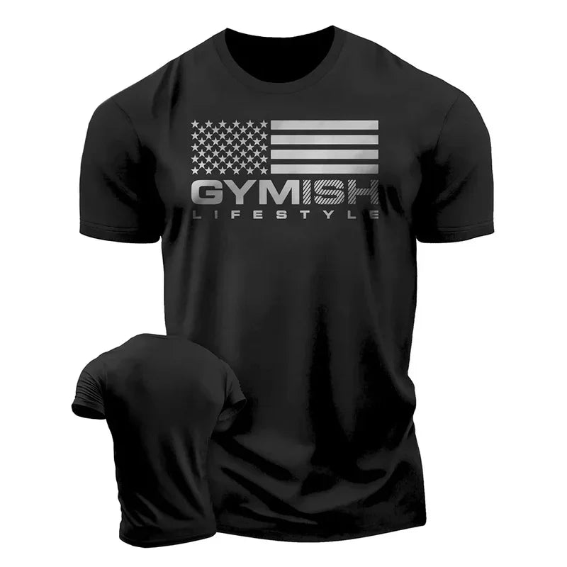 New 3D Printed Recover Fully Workout T-Shirt Funny Gym T-Shirt High Quality Men's Short Sleeves Muscle Man Tough Guy T