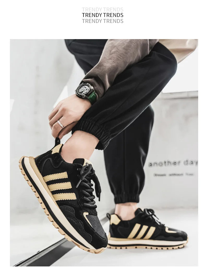 Men's Casual Shoes Men's Trendy Sneakers 2025 New Fashionable and Lightweight Mens Shoes, Versatile Men's Casual Sports Shoe