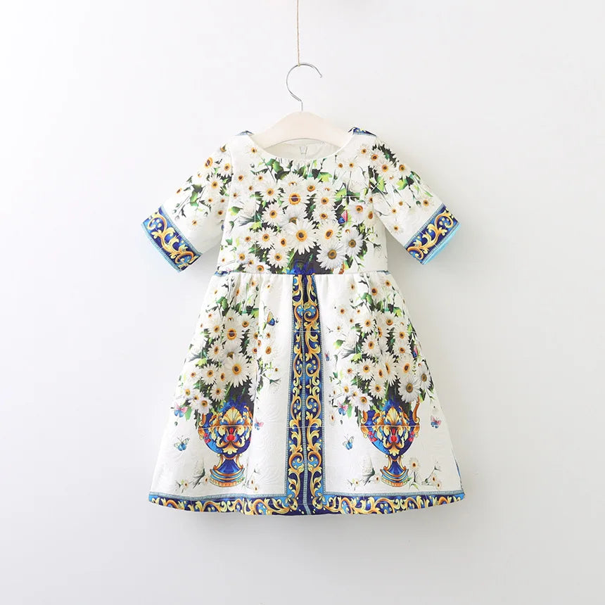 2025 Kids Costume Dresses For Girls  Children Party Dress Ball Grown Vestido Infantil Menina Princess Vestido Girl Clothing