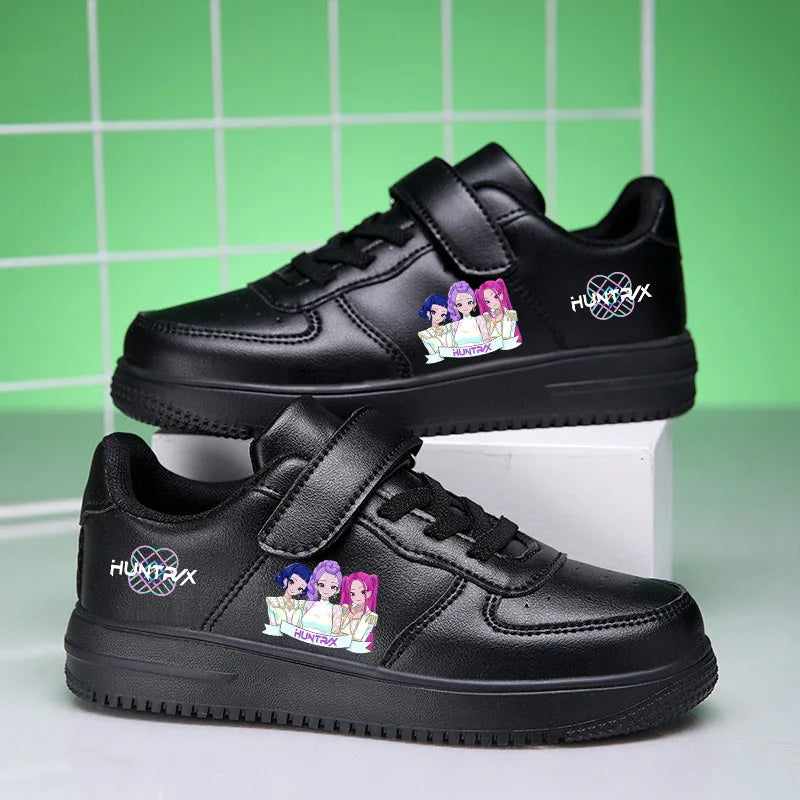 KPop Demon Hunters Children's Sneakers For Girls Running Tennis Student Casual Shoes Comfortable Kids Shoes Gift Size 28-40