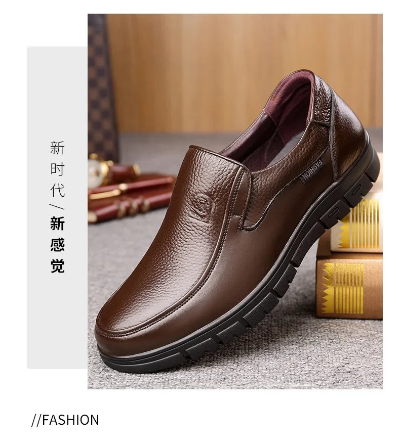 Handmade Men Shoes Genuine Leather Casual Shoes Sneaker for Men Platform Walking Shoes Outdoor Footwear Loafers Zapatos De Mujer