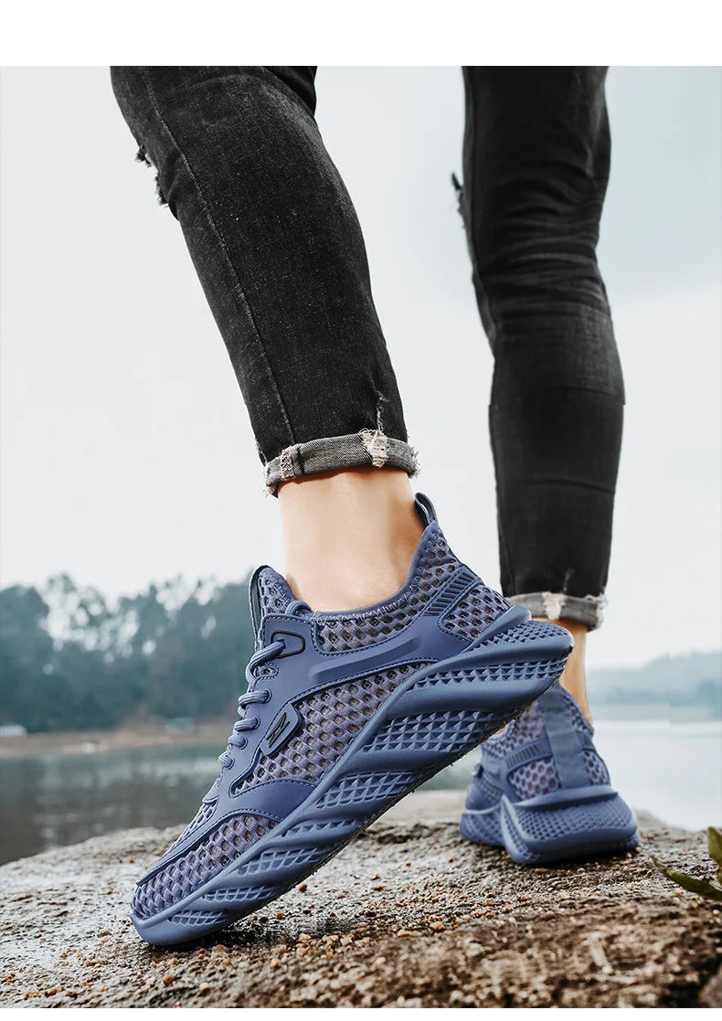 Casual Sneaker Men's Sandals Shoes for Men Soft and Comfortable Non-Slip Thick Bottom Wear-resistant Ventilate Flat Sandals