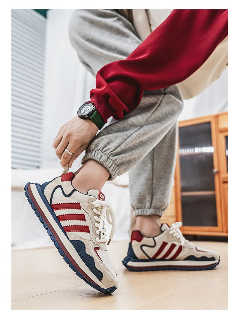 Men's Casual Shoes Men's Trendy Sneakers 2025 New Fashionable and Lightweight Mens Shoes, Versatile Men's Casual Sports Shoe