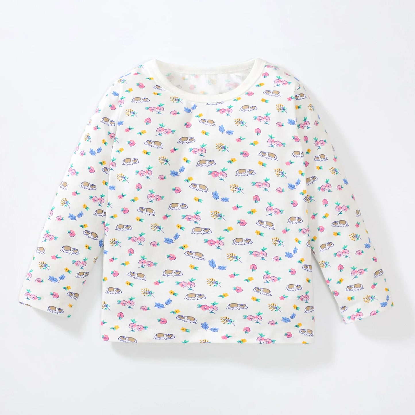 Little maven Children's Clothing Set Toddler Girls 2025 Autumn Spring Cartoon Bowknot Outfits for Kids Clothes Top+Pant Sets